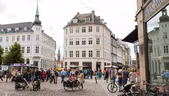 Strøget ved Højbro Plads i København