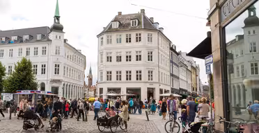 Strøget ved Højbro Plads i København